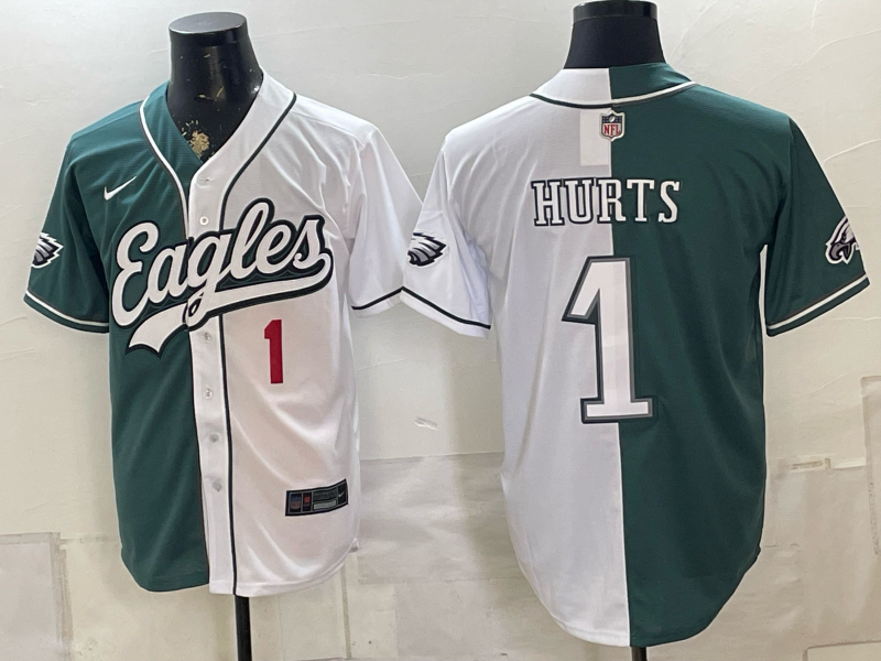 Men 2026 Philadelphia Eagles #1 Hurts white Nike Limited NFL Jersey 0812004->philadelphia eagles->NFL Jersey